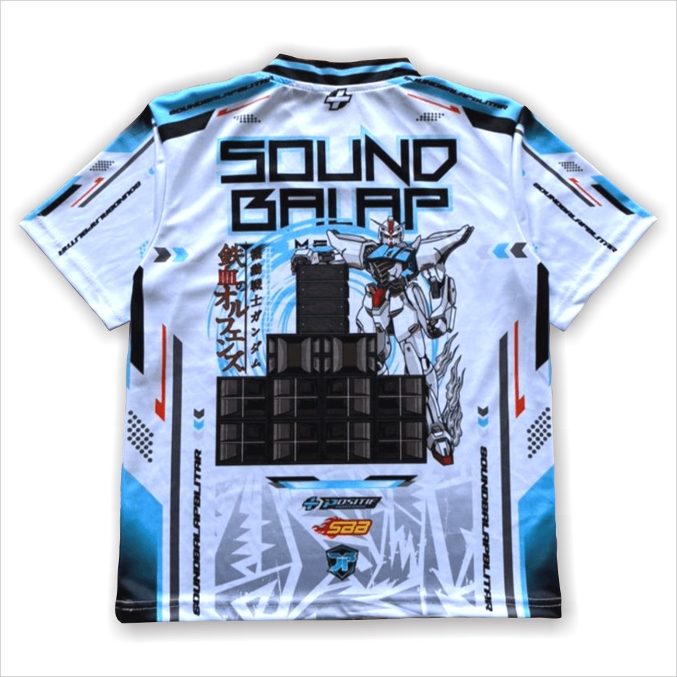 JERSEY Project Baju Kaos Jersey Sound System Sound Balap Drifit Milano Premium