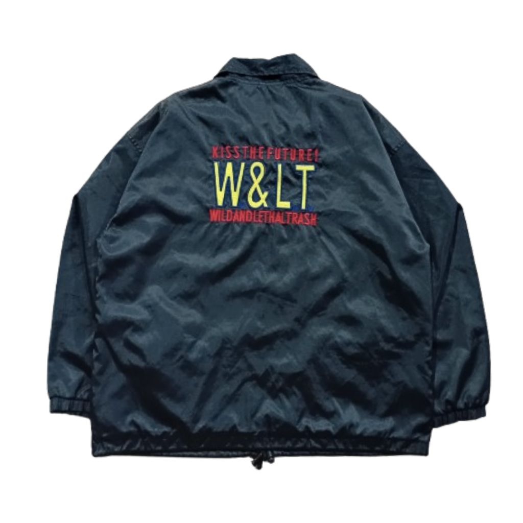 Vintage Jacket / Jaket Windbreaker Walter Van  Beirendonck Black Men Women Prelived Outer W&LT