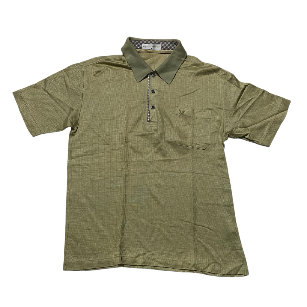 Lyle and scott vintage polo shirt