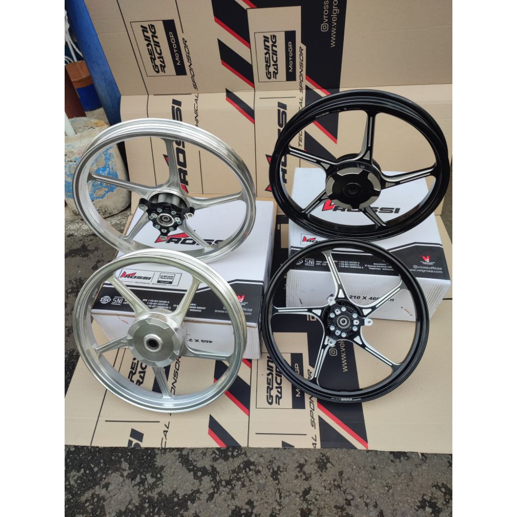 VELG VROSSI PRIME PALANG 5 RING 17 UK 160/185 PNP AEROX OLD AEROX NEW AK55