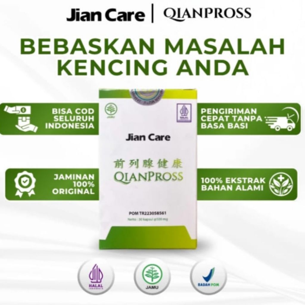 PROMO QIANPROSS prostat || Qianpross Jian care oba prostat herbal || Qianpross original