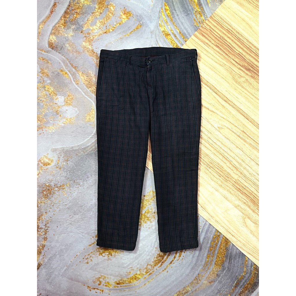 Uniqlo Tartan Ankle Pants Size 33