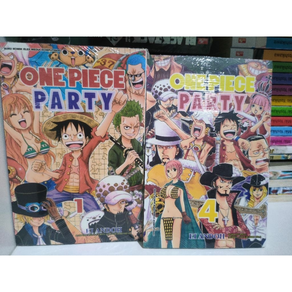 Komik One Piece Party Set 1-7 Segel