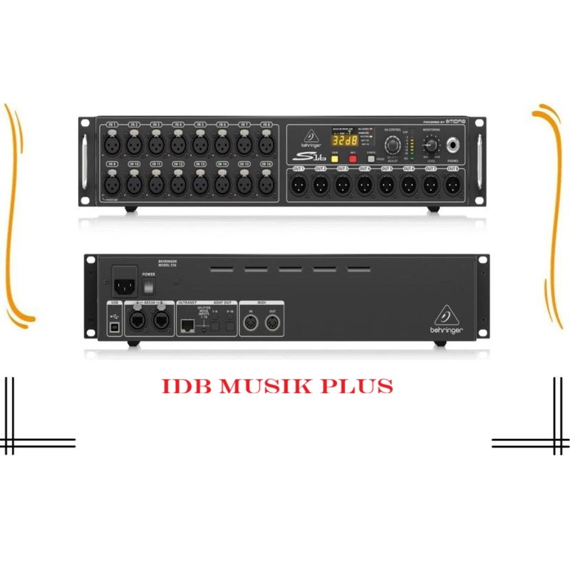 Behringer S16 S 16 Digital Snake 16 Ch Original