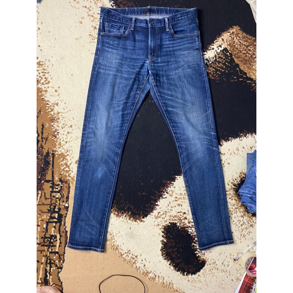 celana jens uniqlo selvedge original