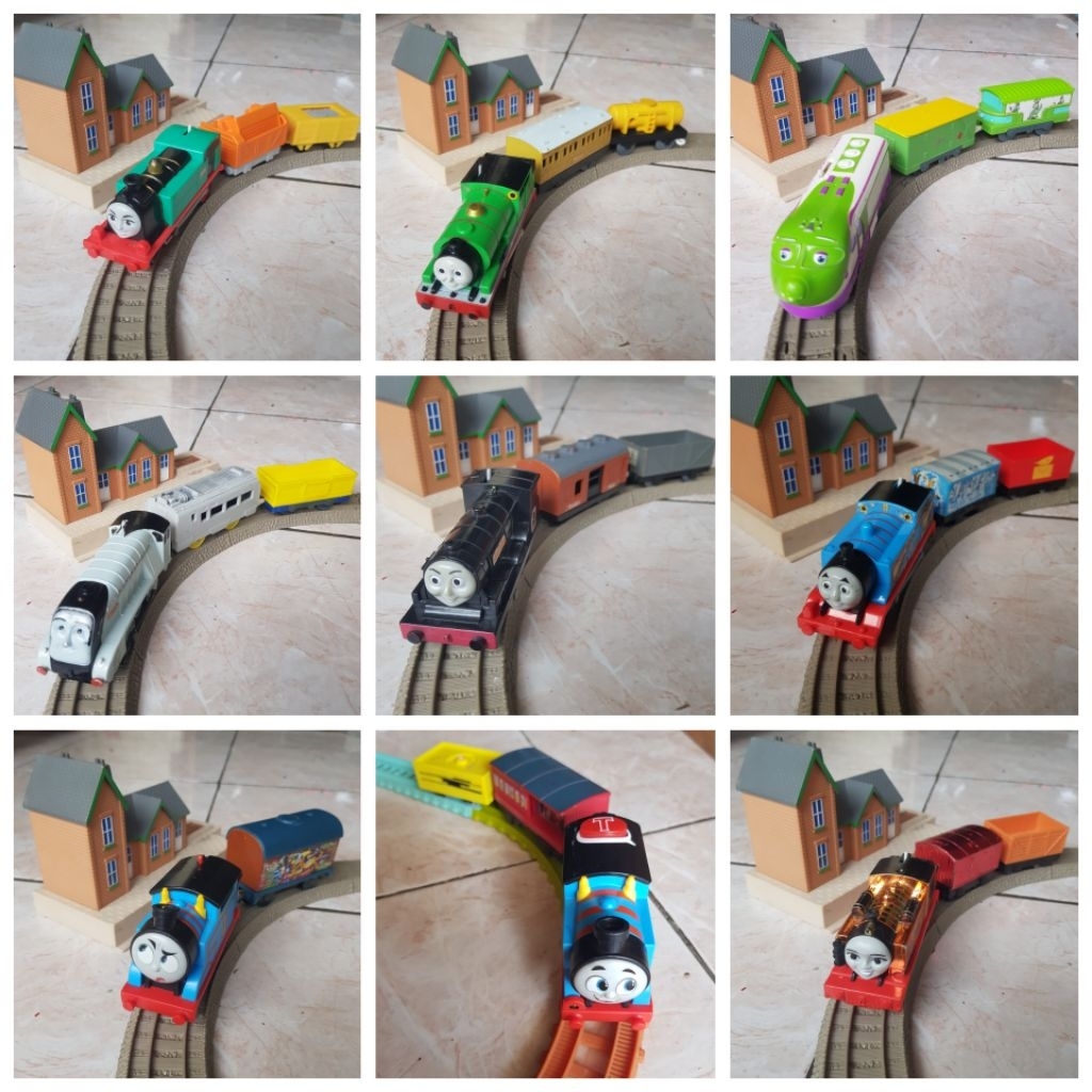 kereta thomas set gerbong ori tomy pl