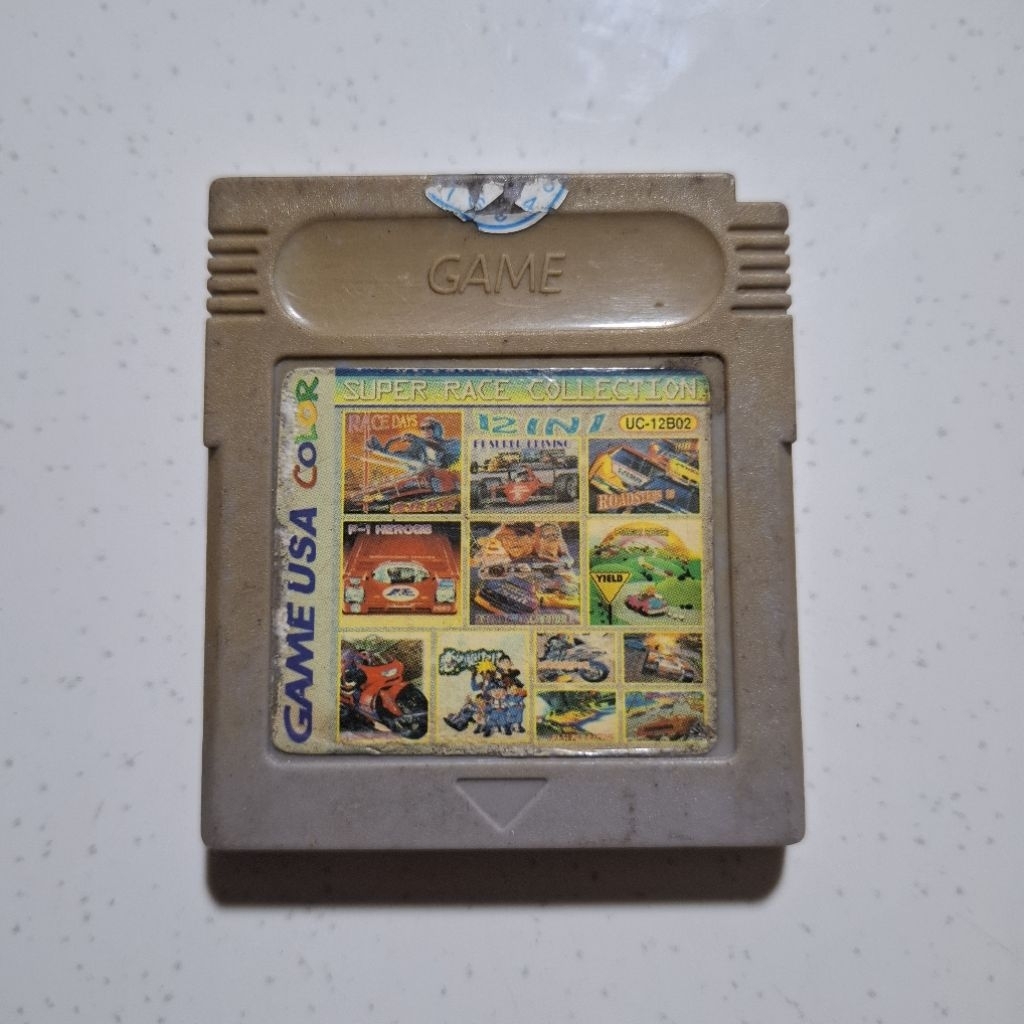 Kaset Gameboy GBC DMG 12 In 1 Second