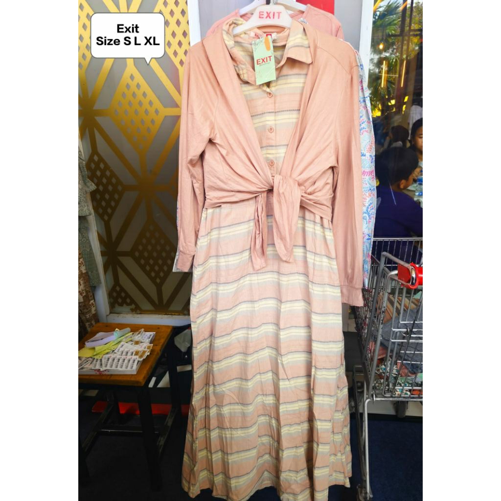 Gamis exit original matahari diskon