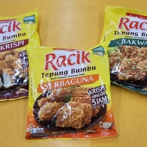 ED 08.26 ( RACIK PCS 200GR ) - TEPUNG BUMBU RACIK SERBAGUNA  - AYAM KRISPY - BAKWAN - GOLDEN CRISPY 