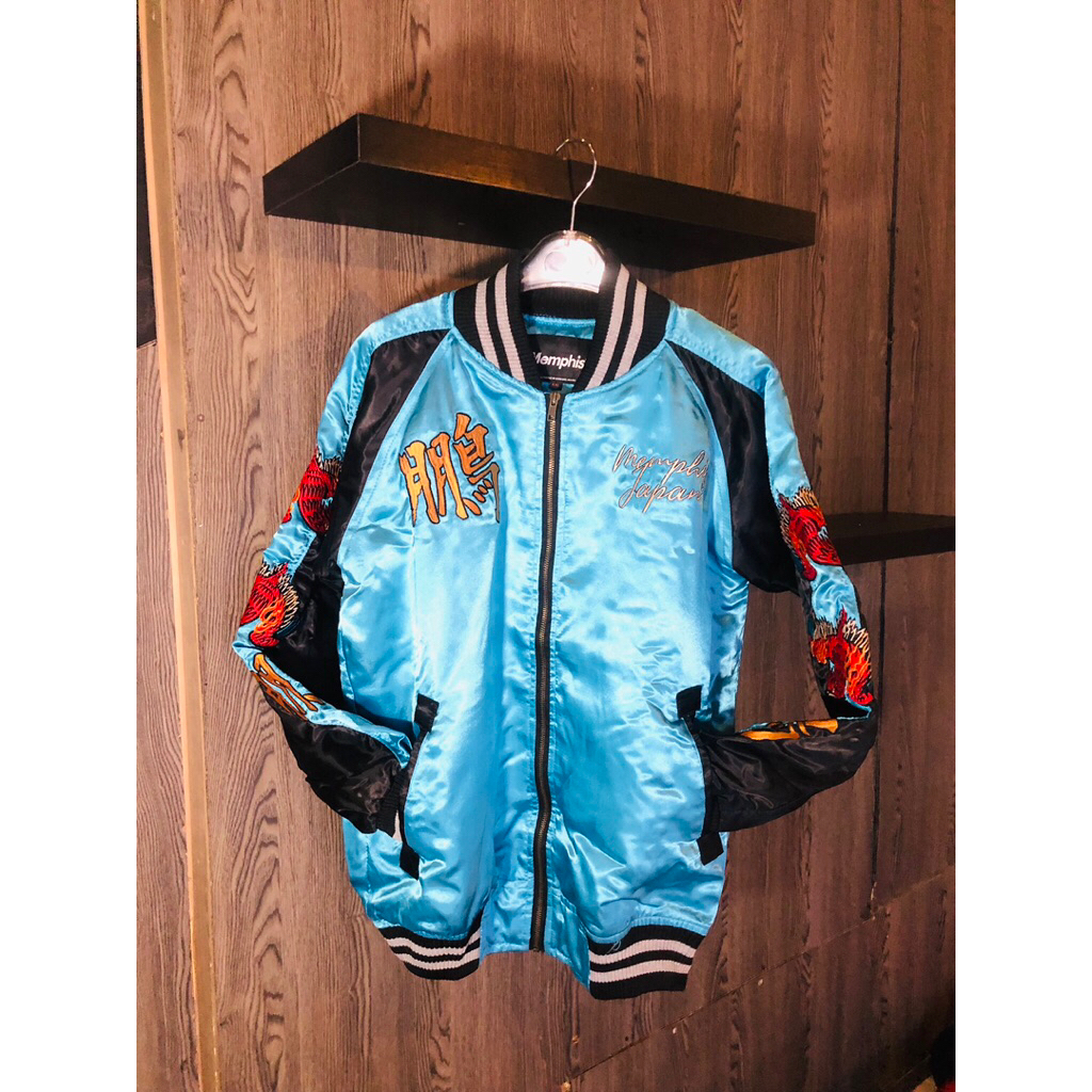 Pre Loved Memphis Origins Sukajan Jacket Phoenix XXL Original