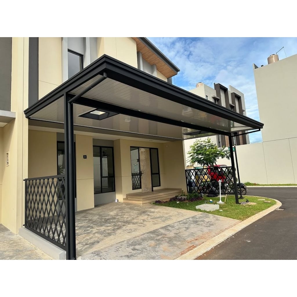 Kanopi rangka holo anti karat pakai atap plafon pvc awet berkualitas #15