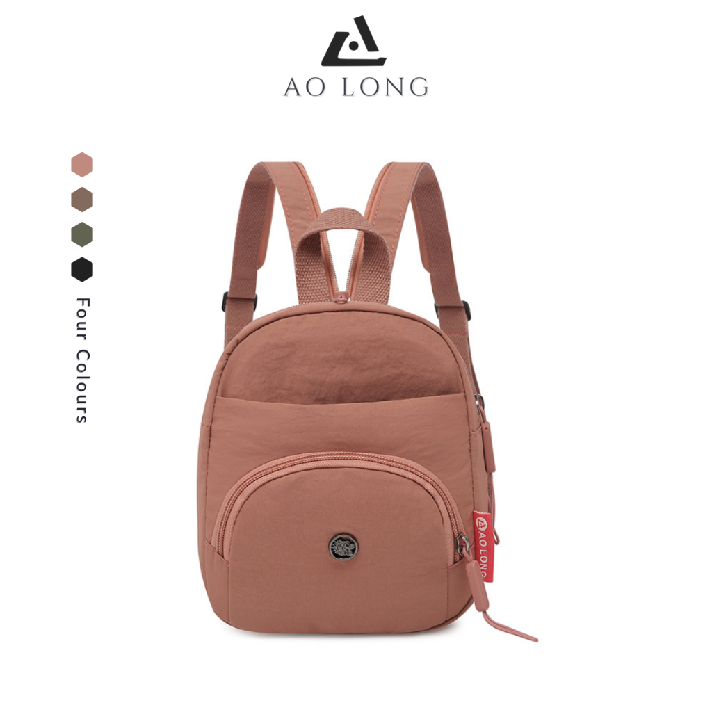 AOLONG TASYA 5099-1# - Ransel Kecil Wanita Terbaru Bahan Parasut Premium