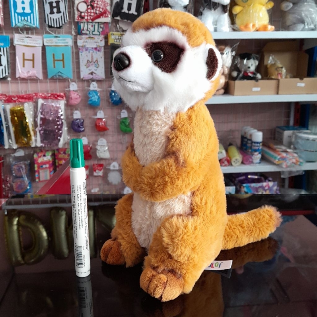 Boneka Meerkat Mirkat Lucu Bahan Halus Lembut