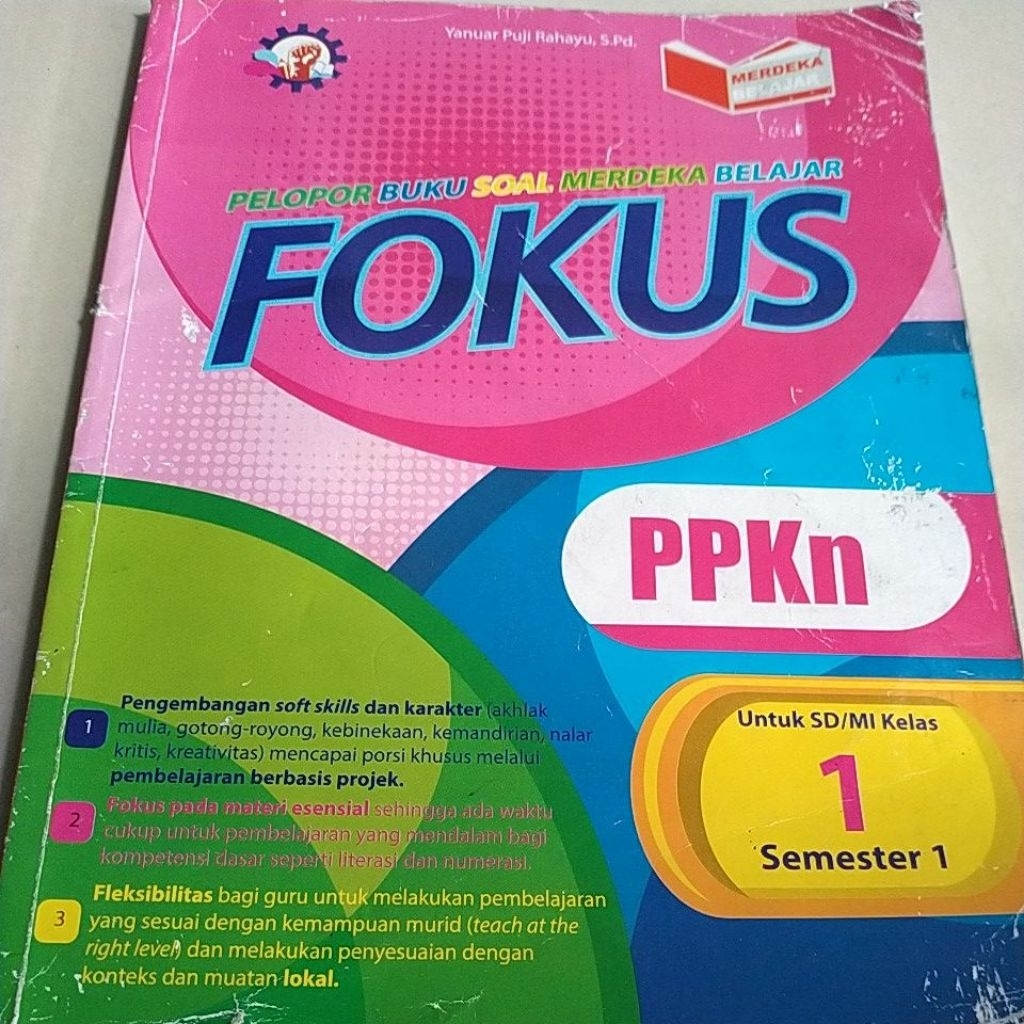 FOKUS PPKN SD KELAS 1 SEMESTER 1 KURIKULUM MERDEKA