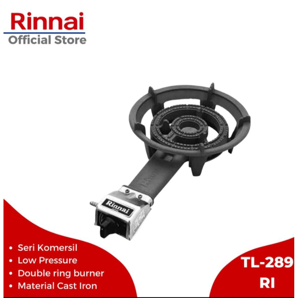 Kompor Gas Rinnai Sedekah Mata Seribu Kompor gas 1 Tungku TL289 RI