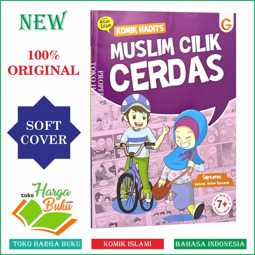 Foto Komik Hadits Muslim Cilik Cerdas Smart Muslim Buku Pengetahuan Anak Islam Komik Anak Islami - GIP