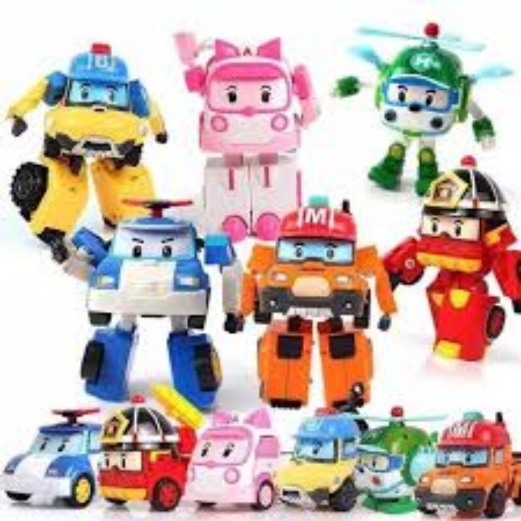 Mainan Anak Robocar Poli Satuan