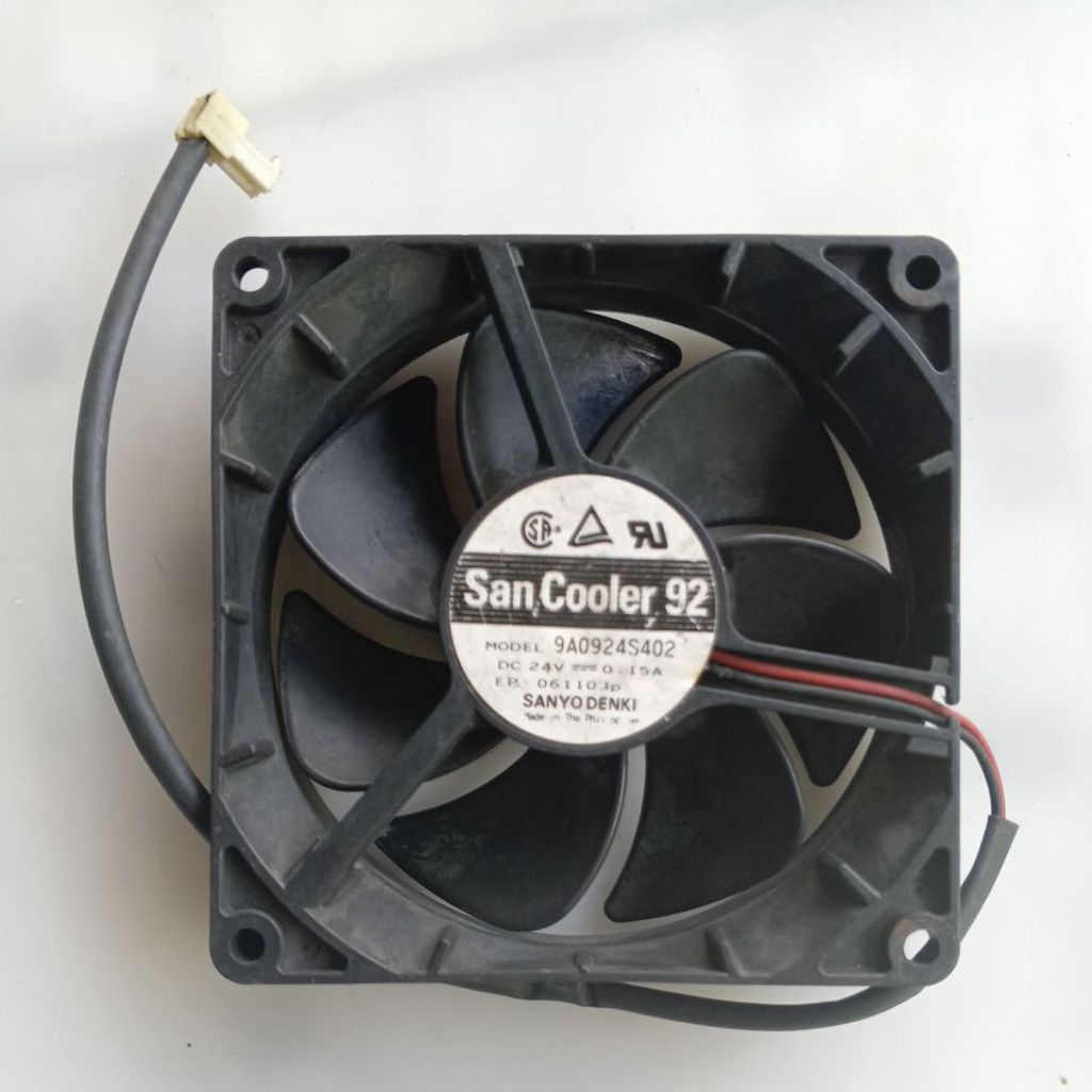 Kipas DC 24V 9 Cm/tebal 2.5cm