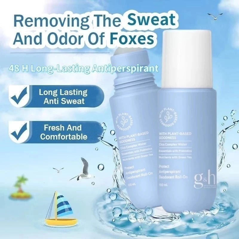 Amway Deodorant G&H Protect Antiperspirant Deodorant Roll-On - 100ml Amway Underarm Odor