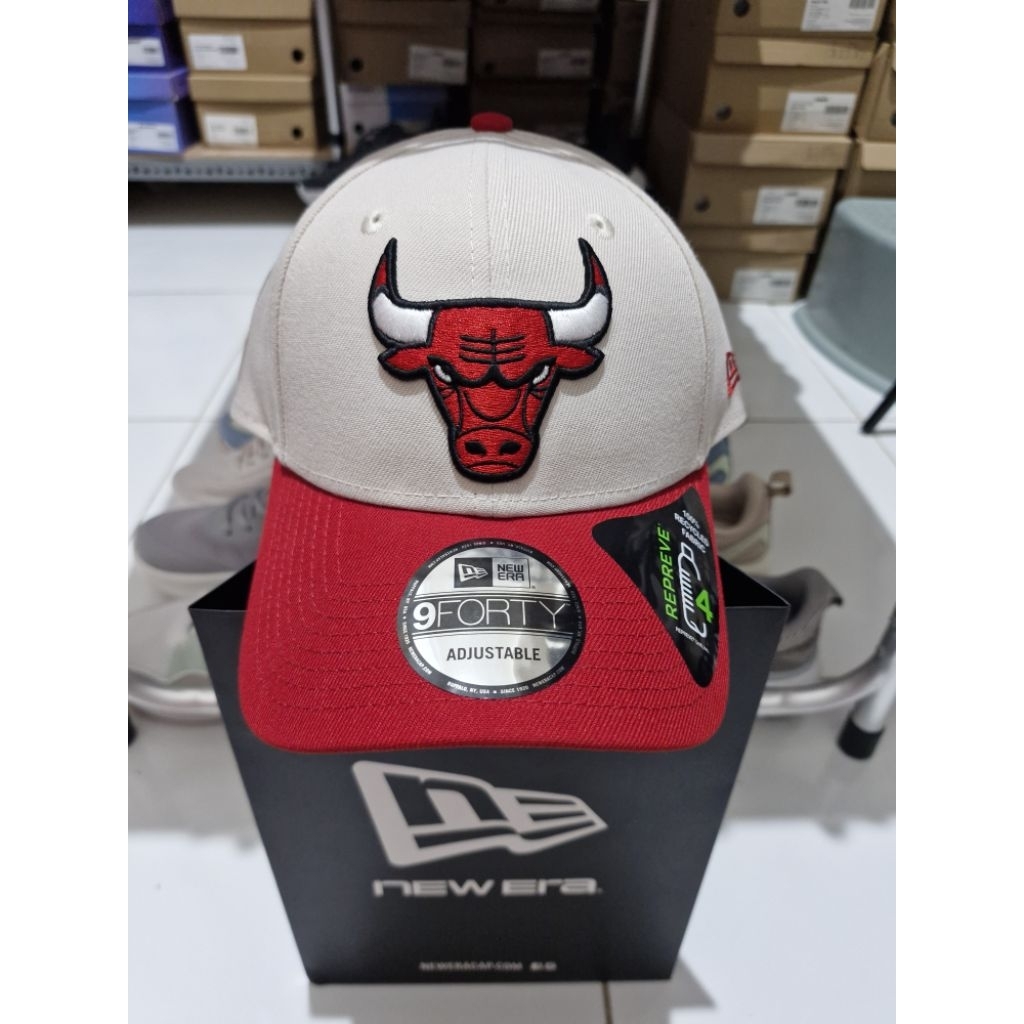 New Limitied Topi New Era Cap 940 Chicago Bulls Osfm 60508652 Unisex Original