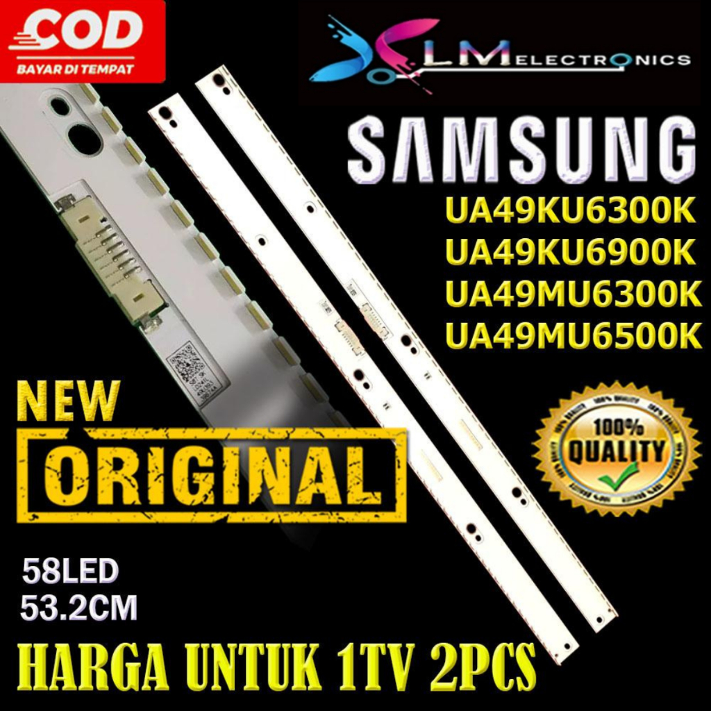 BACKLIGHT TV SAMSUNG UA49KU6300K UA49MU6300K UA49MU6500K UA49KU6300
