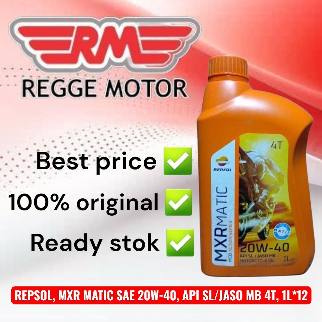 REPSOL MXR MATIC 20W40 1 LITER