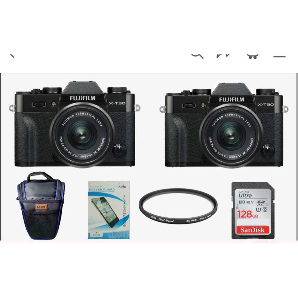 FujiFilm X30KIT15-45mm/kameraFujiFilmX30KIT15-45mmResmi-DistributorBodyOnLy