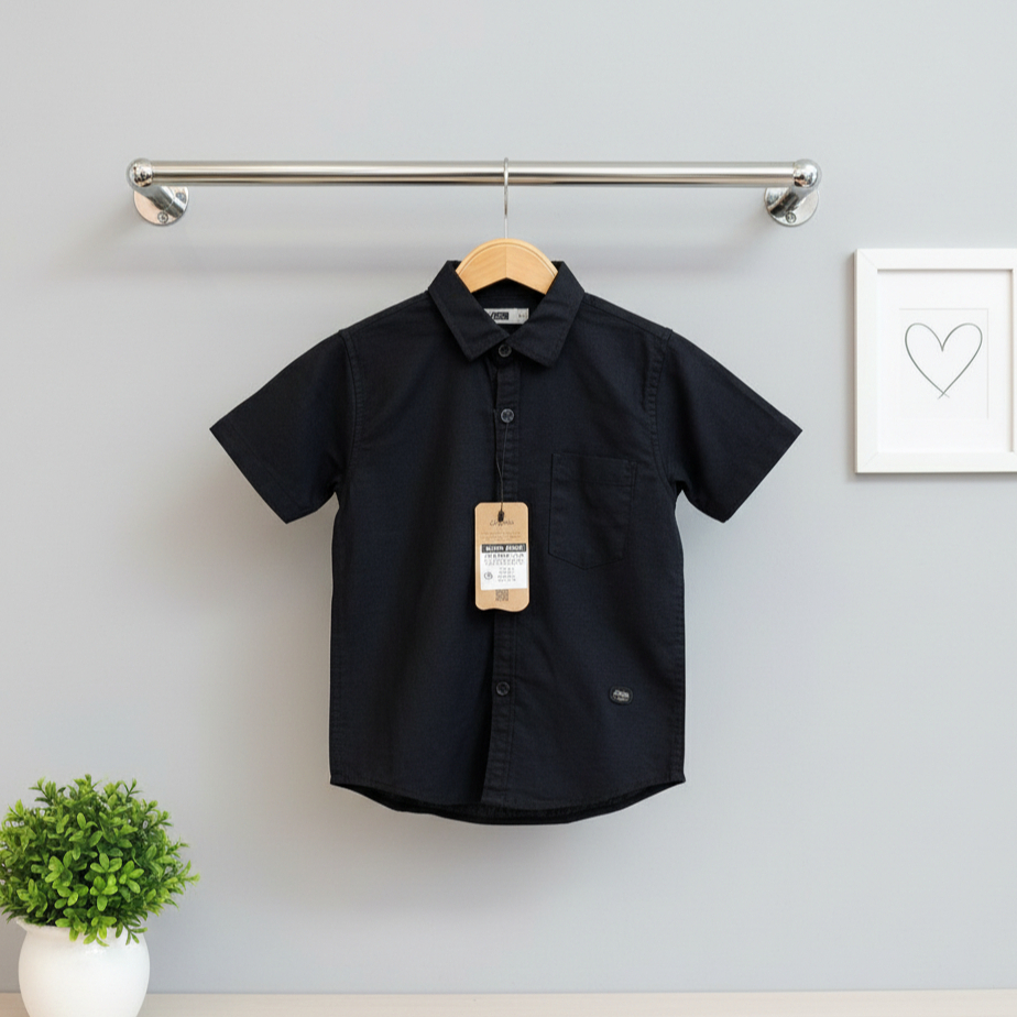 Kemeja Lengan pendek anak Ramsey Premium Quality - Kemeja Lengan pendek Agera Junior