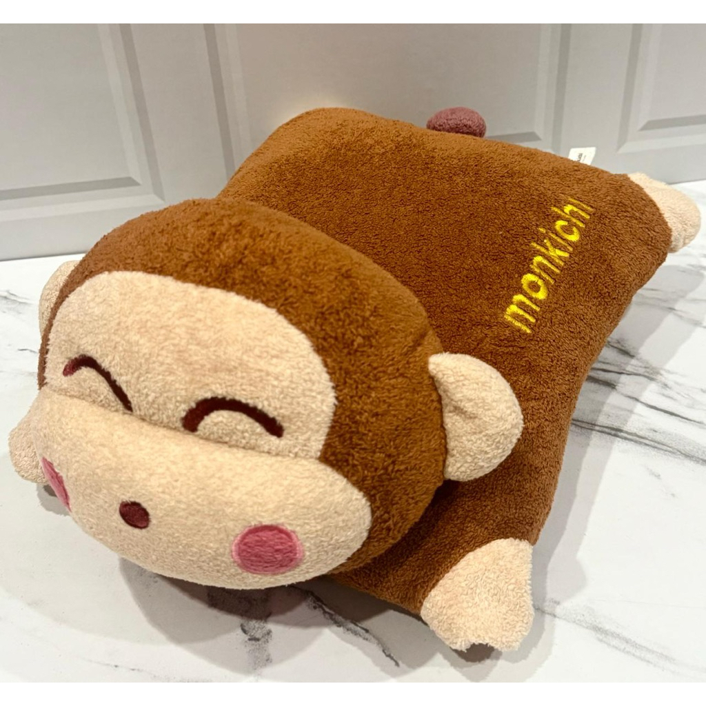 Boneka Plushie Bantal Monkichi Sanrio
