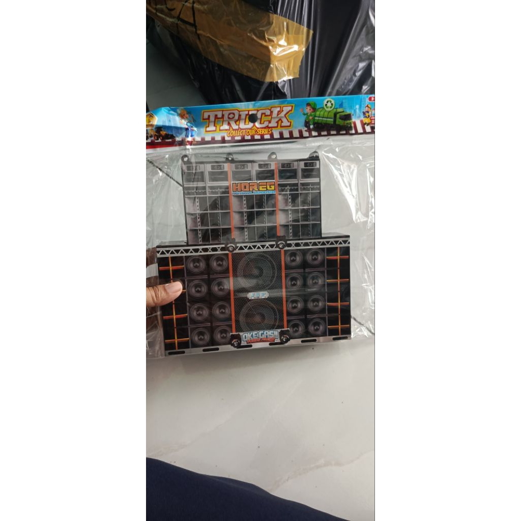 Mainan New Sound Horeg Besar Kl17 Bluetooth dan biasa(ktg) Bunyi ada Lampu