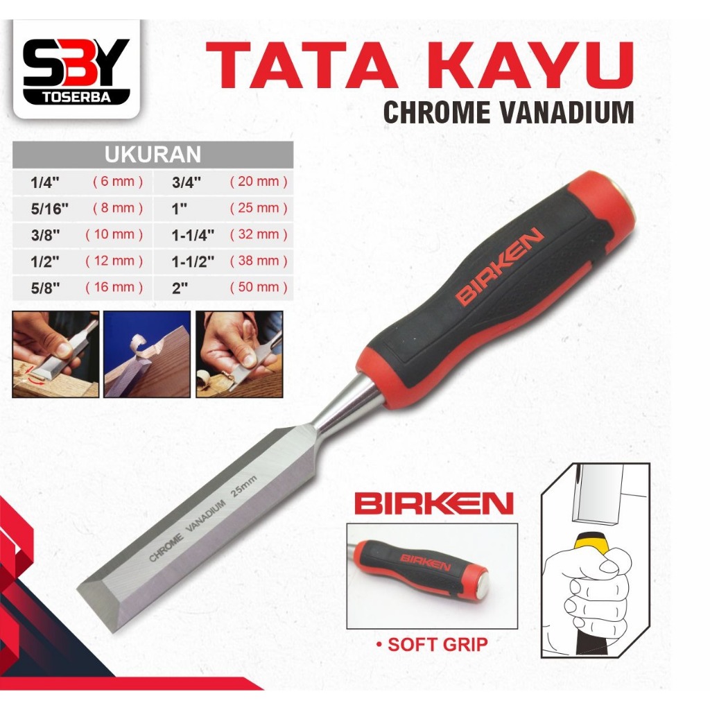 Tata Kayu Chrome Vanadium ALDO