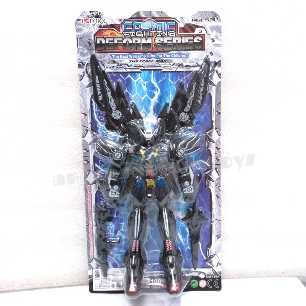 Mainan Robot Cosmic Fighting Deform Series Robot Sayap 2 Weapon no EJ-280147