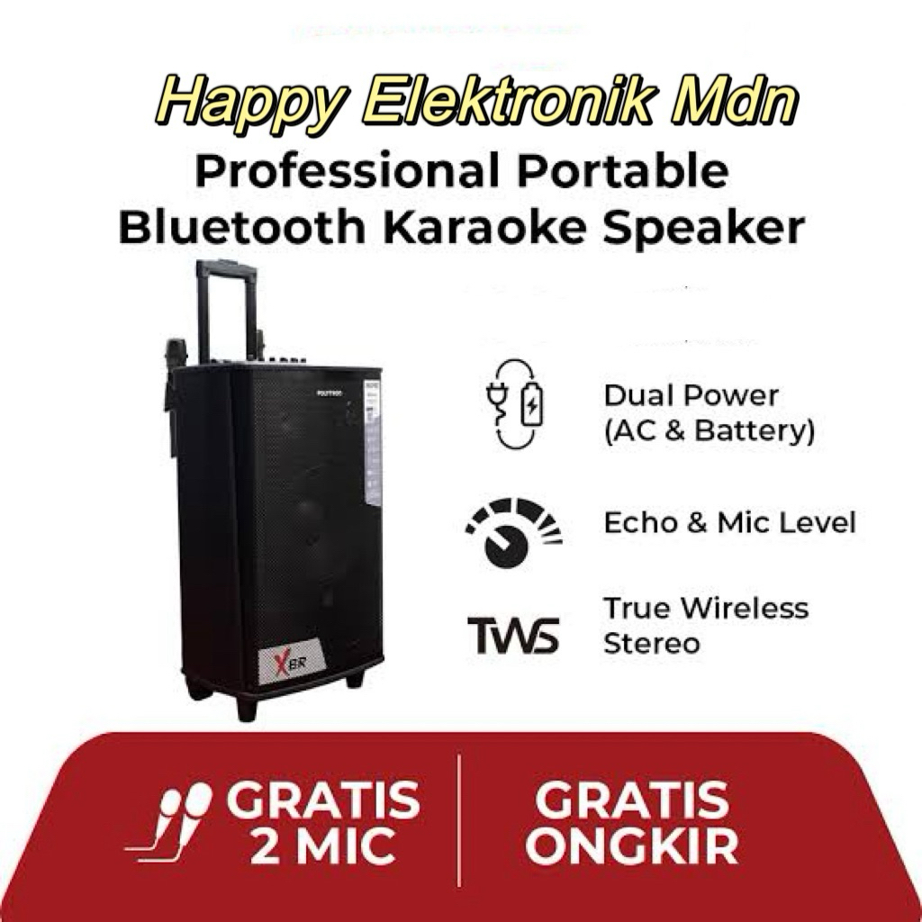 POLYTRON Aktif Speaker Polytron PAS PRO 10F7 / PASPRO 10F7 POLYTRON PASPRO F7 / PAS PRO F7 polytron 