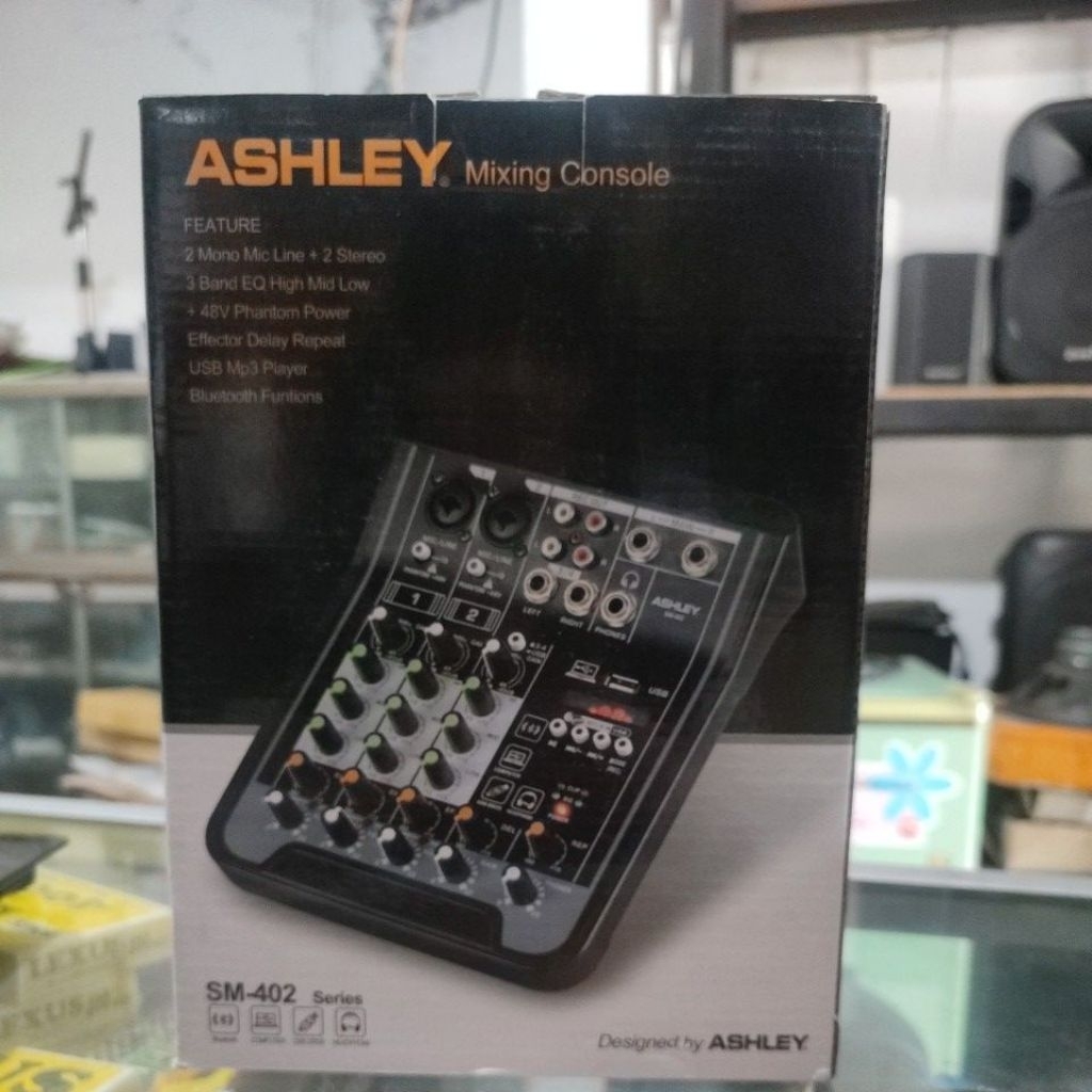 Mixer Ashley 4 channel SM-402