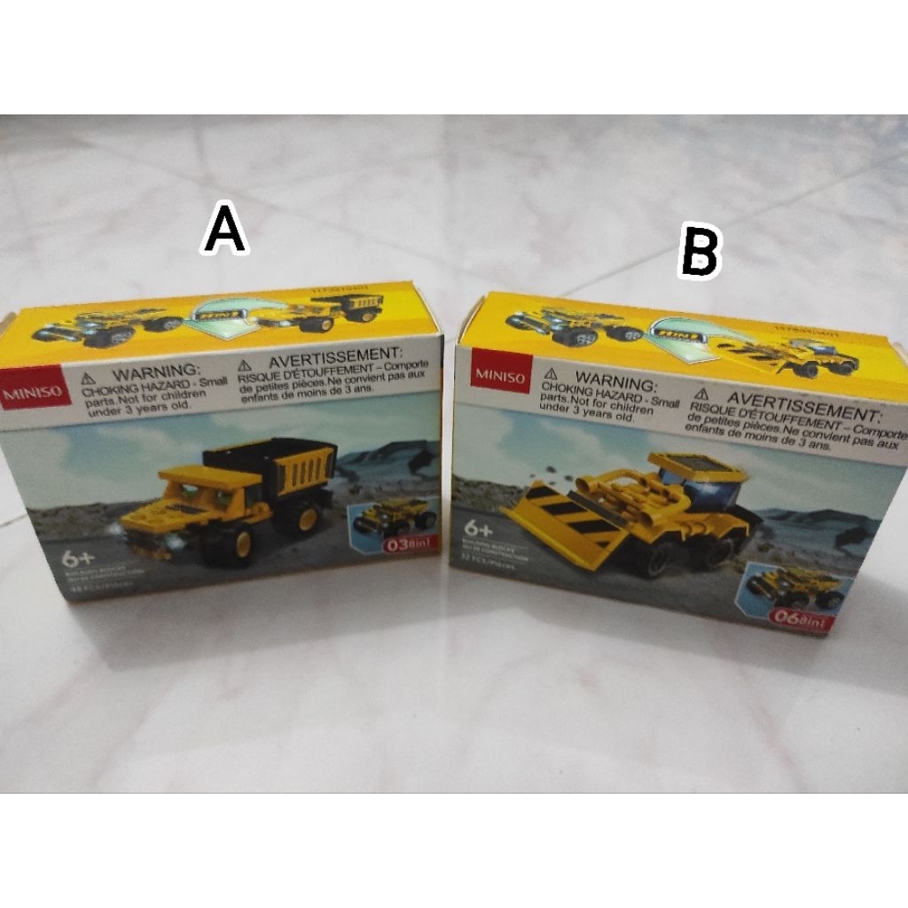 Mainan Blok Miniso / Building Blocks Miniso