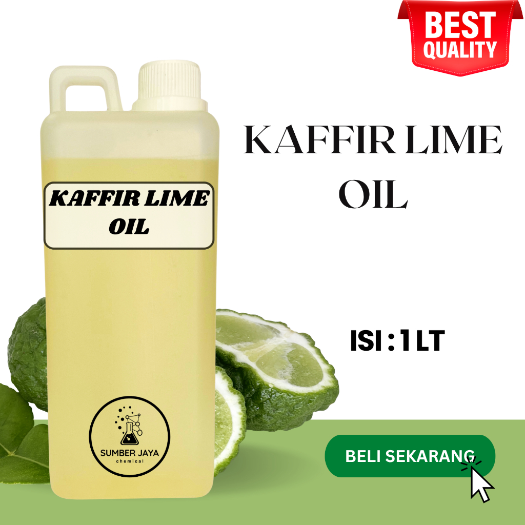 Kaffir Lime Essential Oil / Minyak Atsiri Jeruk Purut 1 Liter