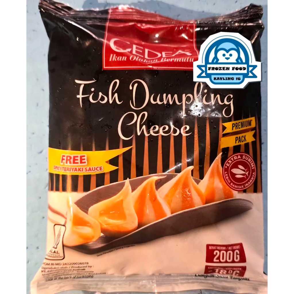Cedea Fish Dumpling Cheese 200gr / Dumpling Keju 200gr
