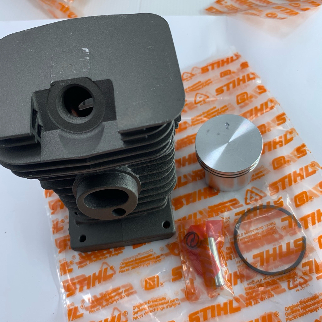 BLOK GERGAJI MESIN MS170 180 STIHL ORIGINAL CYLINDER BLOCK STIHL MS170/180 ORIGINAL PART OF CHAINSAW