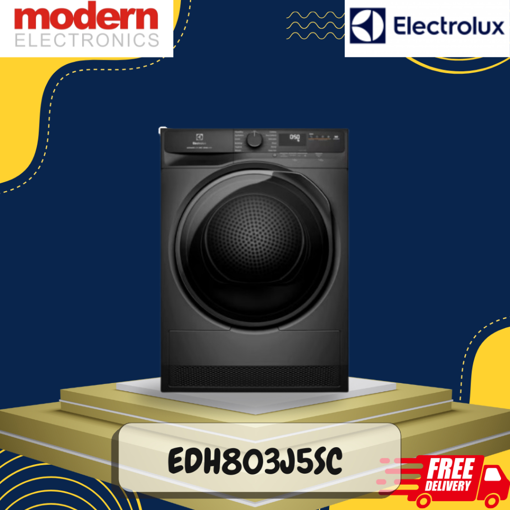 Dryer electrolux 8kg  UltimateCare 500 heat pump EDH803JSSC