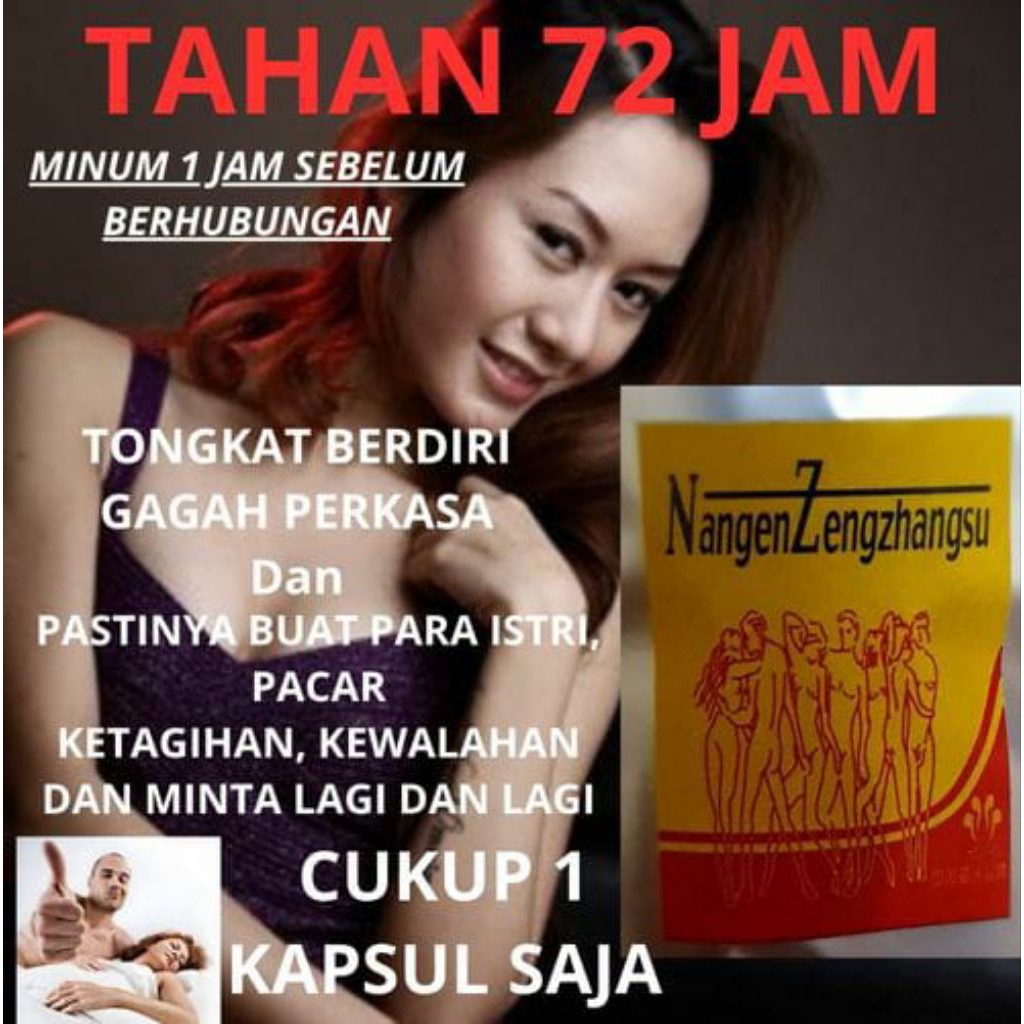 nangen Zengzhangsu stamina pria original isi 3kapsul