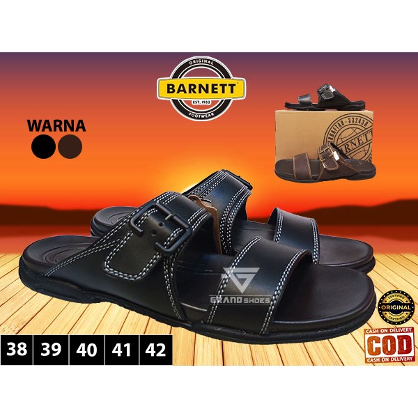 Barnett barnet triton sandal slide flip flop casual pria laki laki dewasa  ringan anti slip Original