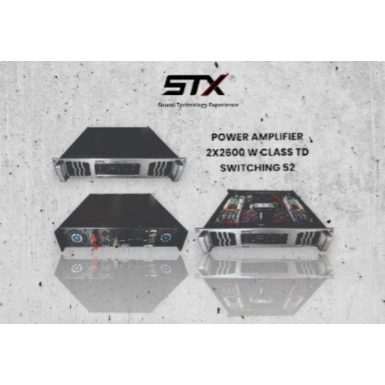 STX POWER AMPLIFIER Professional X52