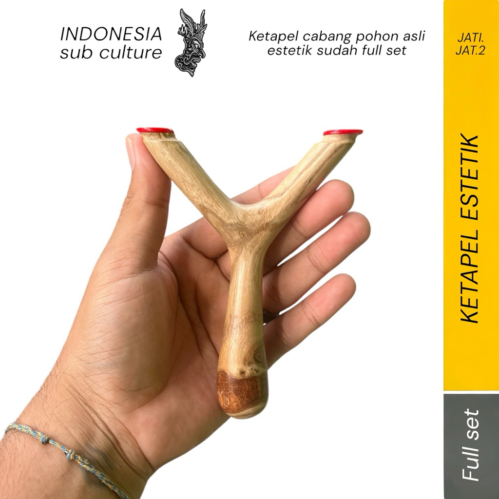 JATI JAT.2 - ketapel kayu jati / ketapel olahraga profesional