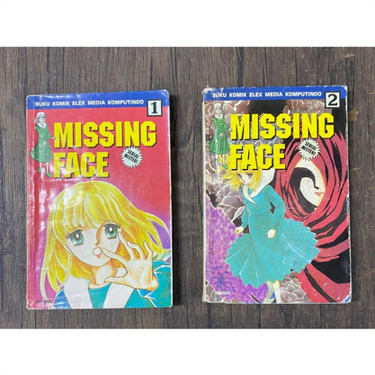 MISSING FACE - Komik Jepang Klasik Serial Misteri (1-2 Jilid Tamat)