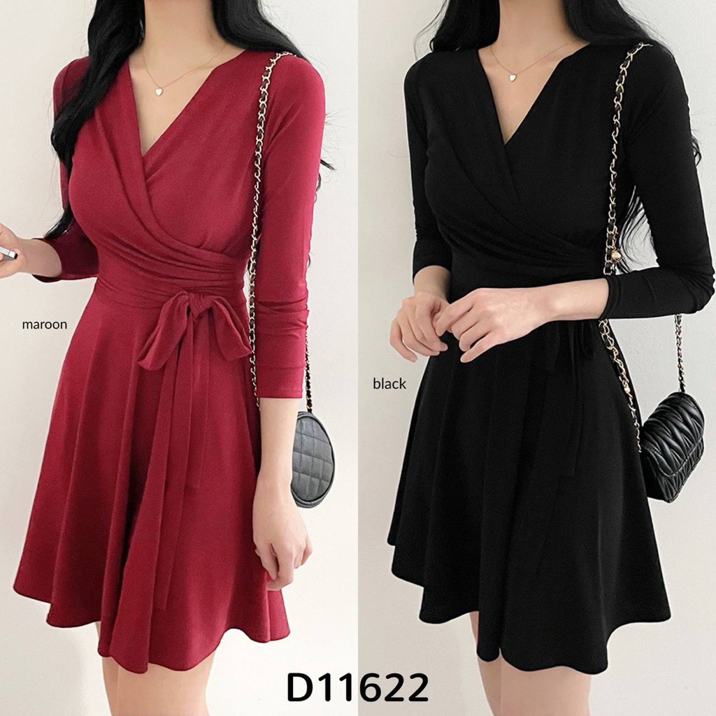 Akiko Short Overlayed Modal Dress D11622