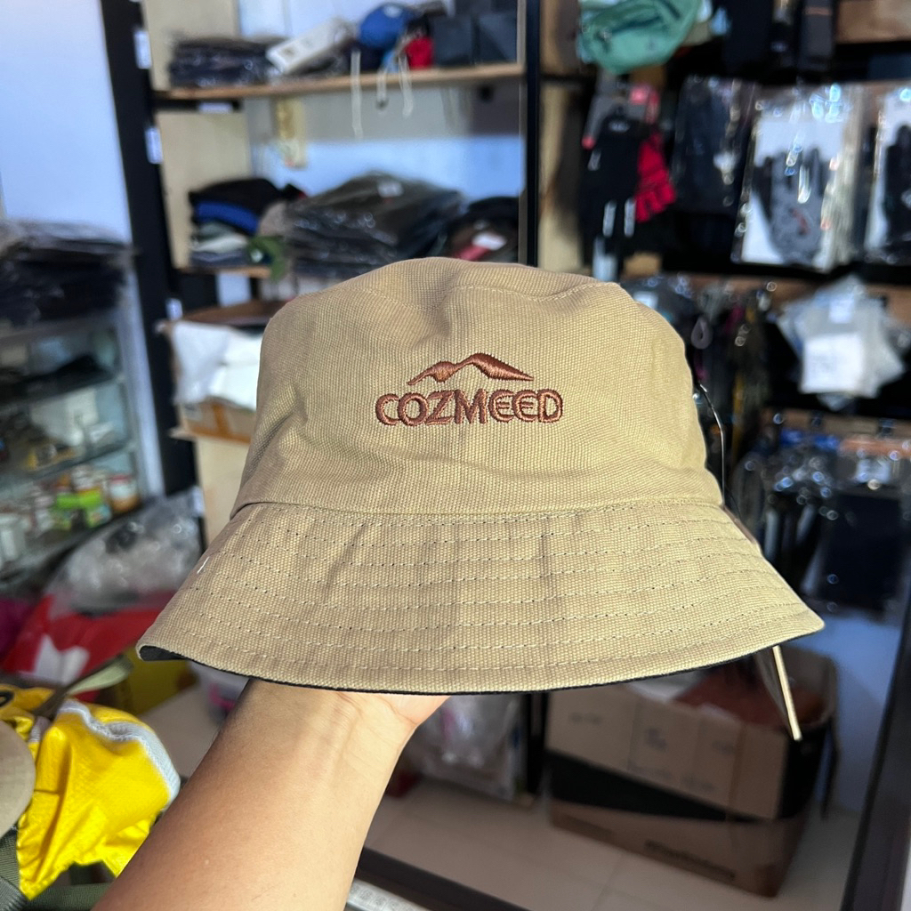Topi Rimba dan Topi Rimba Snail Bucket Hat Bolak Balik Cozmeed Pria Wanita Cewek Cowok Thomgear Pait