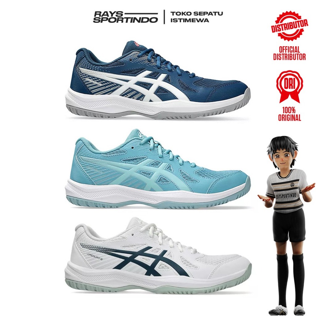 SEPATU INDOOR ASICS UPCOURT 6 ORIGINAL