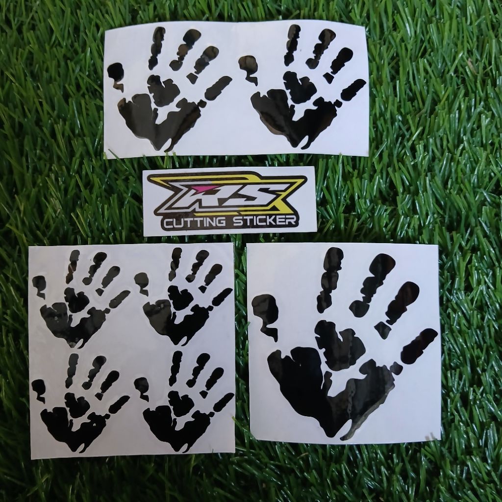 Sticker Cutting Tangan Stiker Tangan