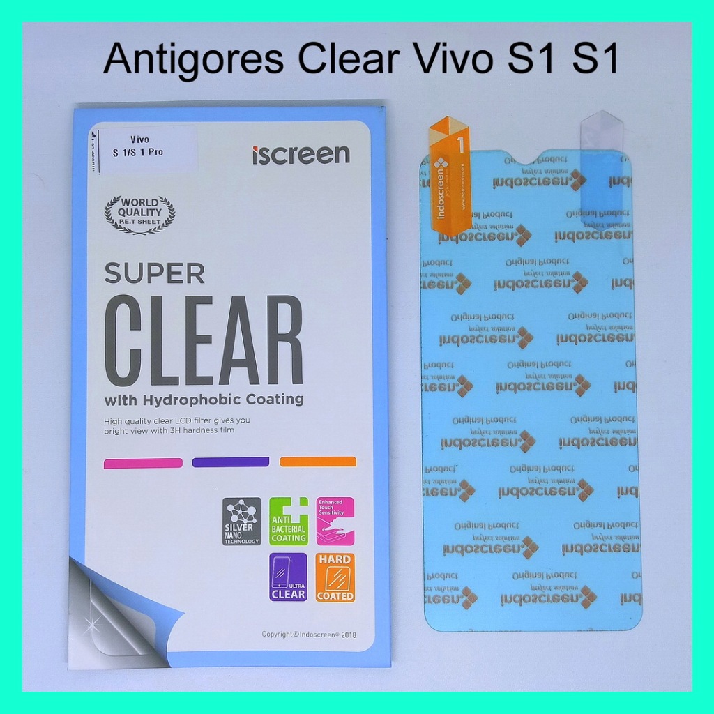 Marinashop77 Screenguard Antigores Protector Clear Bening Vivo S1 S1 Pro