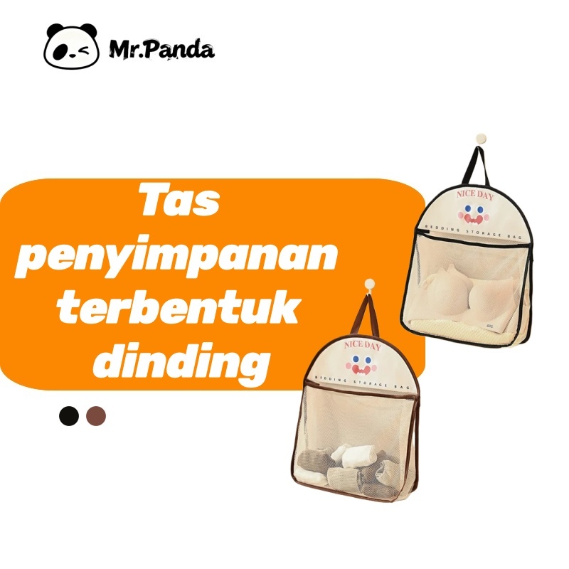Tempat tsa Keranjang keranjang baju Tas lemari tas Jaring Penyimpanan Keranjang Gantung kotak penyim